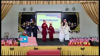 Persembahan Tarian Ketipang Payung daripada pasukan Gemalai Tari SEMILIR. #tvpss #bulankemerdekaan 