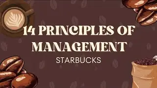 BST PROJECT: STARBUCKS | 14 principles of management #businessstudies #starbucks 