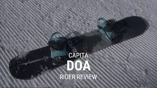 CAPiTA Defenders of Awesome 2019 Snowboard Rider Review - Tactics
