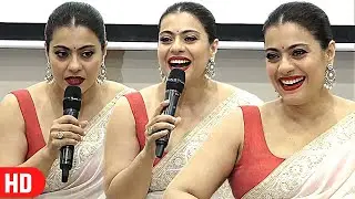 Uff Soo 😋 Kajol Looks H0T In White Saree & Red Blouse With Bobby Deol At Employment For Disable Ppl,