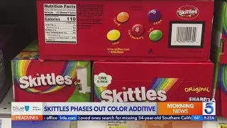 Skittles removes titanium dioxide from ingredients list amid health concerns