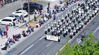 MEI Screaming Eagles in the Victoria Day Parade 2024
