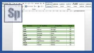 Word - Crear y editar tablas en Word. Tutorial en español HD