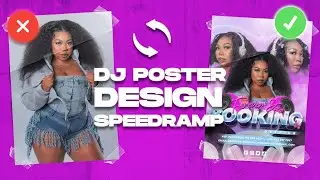 DJ POSTER DESIGN | SPEEDRAMP x4