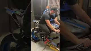@Derwek first time using dyno!!|MOTO RIDER|#shorts