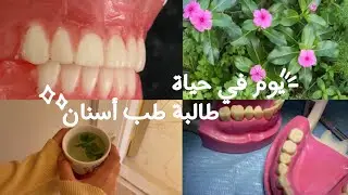 يوم في حياة طالبة طب أسنان | A Day in the life of Dental Student
