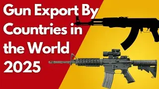 Gun Export By Country in the World 2025 || Beautiful Data