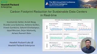 AAAI 2024: Carbon Footprint Reduction for Sustainable Data Centers in Real-time