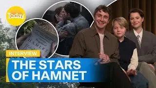 Paul Mescal and cast chat about 'Hamnet' | Today Show Australia