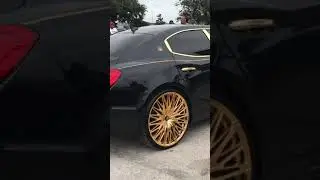 Black and Gold Maserati