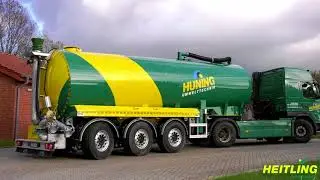 Heitling Fahrzeugbau 39 t Flüssigmist-Transportfahrzeuge / Zubringer