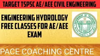 TSPSC AEE HYDROLOGY FREE CLASSES