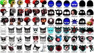 Every Horror Sprunki all Mr Tree and Mr Sun, Jevin, Wenda, Sky in 48 minutes