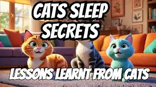 Why Cats Sleep So Much &ndash; Funny AI Animation with 3 Talking Cats🐾 | Learn to Rest Like a Cat 😺