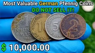 Top 4 RARE German Coins worth A LOT of MONEY! Check Your Coins NOW!