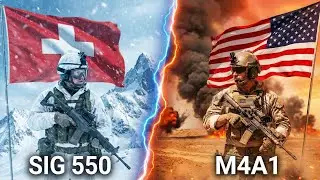 SIG 550 (Schweiz) vs. M4 (USA) Rolex gegen Lego – Wer gewinnt