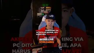 Akses Livestreaming via PC Ditolak Shopee? Apa Harus Beli Kamera Hollyland VenusLiv V2 Ya? #Shopee