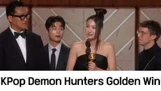 EJAE's Tearful Golden Globes Speech That Left Everyone Crying! 😭✨ KPop Demon Hunters Wins BIG