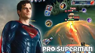 Superman Solo Lane Pro Gameplay | Best Build Carry | Arena of Valor | Li&ecirc;n Qu&acirc;n mobile | CoT
