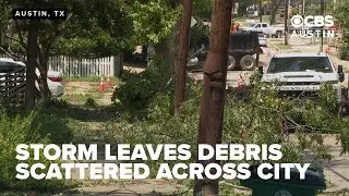 Austin residents tackle storm debris cleanup with city support