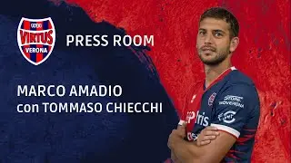 PRESS ROOM 🎤 Marco Amadio e Tommaso Chiecchi
