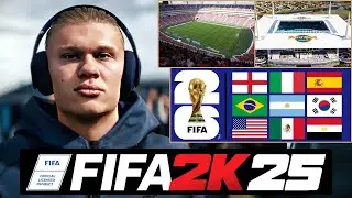 EA FC 25 vs *CONFIRMED* FIFA 2K LEAKS ✅ NEW Licenses & Stadiums