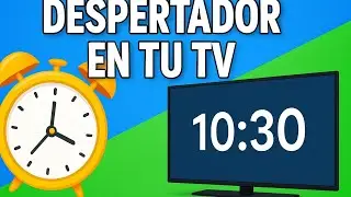 “⏰ Convierte tu Smart TV en un Despertador con Música | Android TV y Google TV”