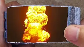 Oppenheimer - Atomic bomb first test explosion Scene Flipbook
