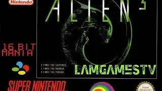 16bit Mania - #1 Alien 3 - SNES [LamGamesTV]