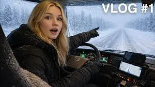 A Day in My 18-Wheeler: Solo Female Trucker Takes on Alaska&rsquo;s Ice Road in -40&deg;F (Full Vlog)