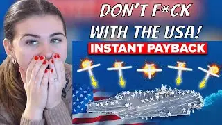British Girl Reacts to Houthis ATTACK US Aircraft Carrier, Then THIS Happened…