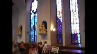 Des Moines Peace Procession, 04/01/2012, last, inside St. Ambrose Cathedral