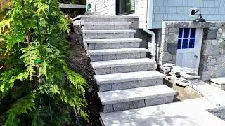 Custom Granite Installed by Orca Masonry | Victoria BC Stone Project