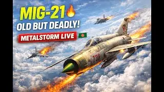 MiG-21 এখনো বিপজ্জনক! 😈 MetalStorm Live Gameplay (বাংলাদেশ)