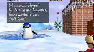 Delaying the penguin textbox in Super Mario 64