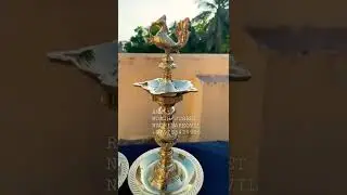 BRASS DESIGN ANNAM LAMP AT NACHIYARKOVIL#brasslamps