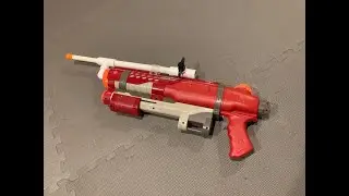 Nerf super soaker shotblast modification (WIP)