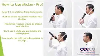 Wireless Microphone with Dual Speaker & Amplifier &ndash; Micker-Pro