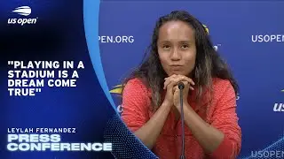 Leylah Fernandez Press Conference | 2025 US Open Round 1