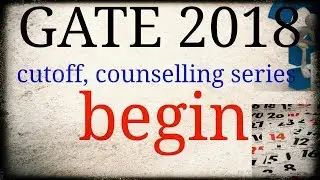 Gate exam 2018||registration,important date,cutoff