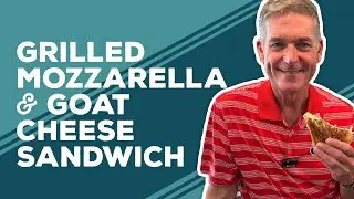 Love & Best Dishes: Grilled Mozzarella and Goat Cheese Sandwich Recipe | Easy Lunch Ideas