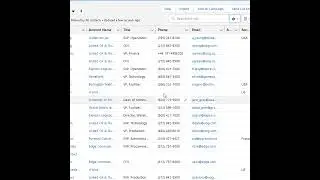 How to change sharing settings and column widths of a listview for an object in your org?