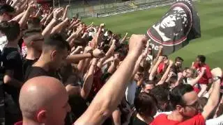 In 3.000 tifosi alla rifinitura del Foggia Calcio
