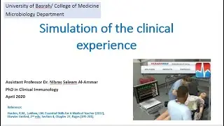 Simulation of the clinical experience