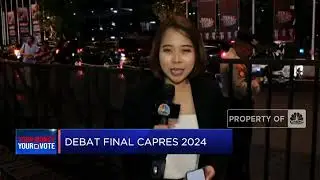 Kemeriahan JCC Sambut Debat Final Capres 2024