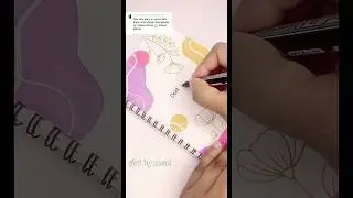 Front page ideas for Diary,notebook, journal, project #painting #frontpage #shorts #viral