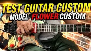 TEST SOUND GUITAR FLOWER CUSTOM #veyzsustainer #stevevai #ibanezjem