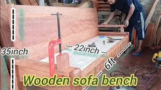 bench design @how to make perfect Wooden sofa bench/ Wooden furniture