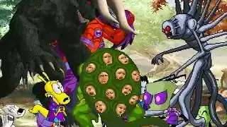 Mugen Rocko, Zodd, Jinmen and Count Duckula vs Zim, Final, Onslaught and Broly
