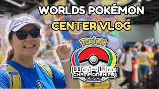 I WENT TO THE POKÉMON CENTER AT WORLDS! | WCS Anaheim 2025 Vlog Part 1